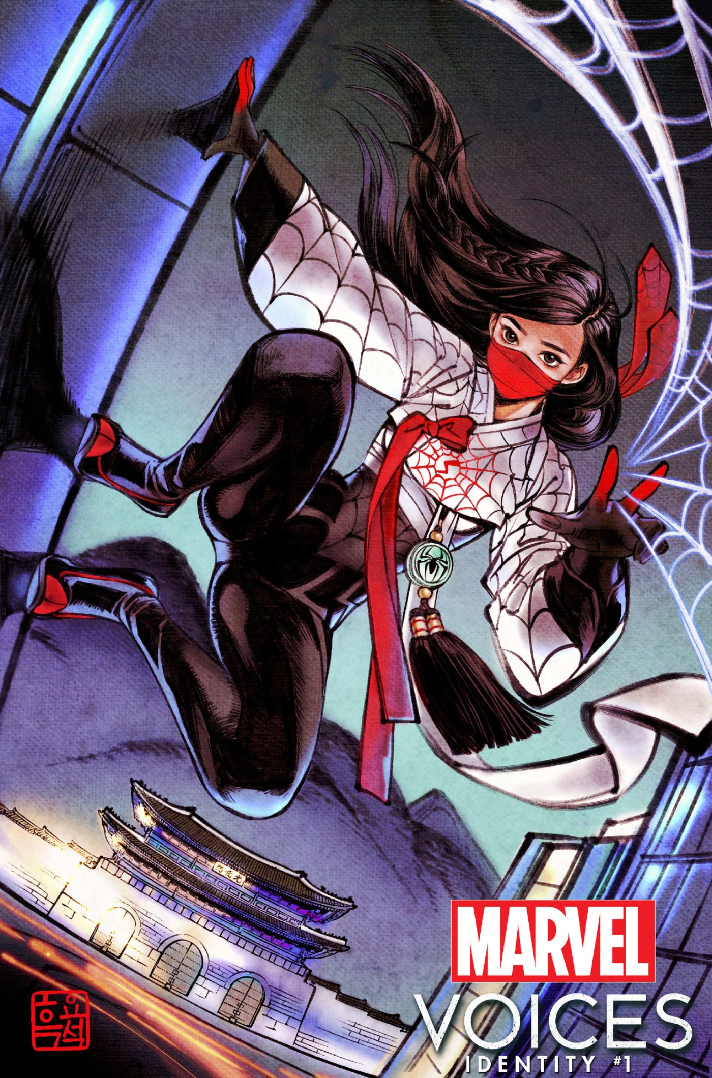 Silk's New Costume for Marvel Voices