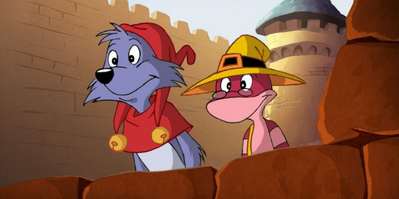 Characters from Simsala Grimm II The Adventures Of Yoyo And Doc Croc