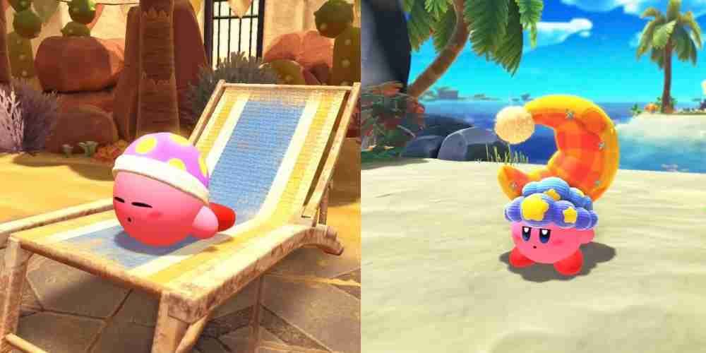 Kirby and the Forgotten Land features two versions of the sleep ability.