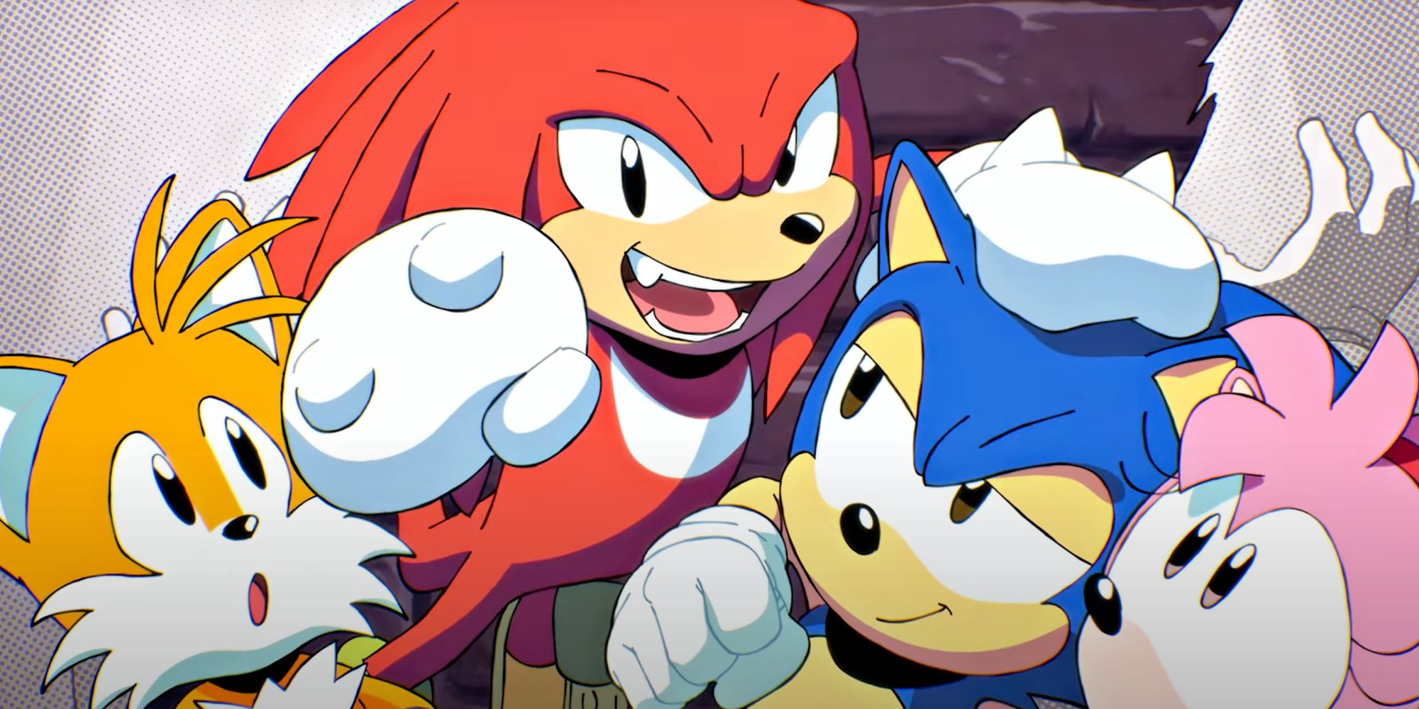In addition to the four remastered games, Sonic Origins will include brand new Sonic the Hedgehog animated content