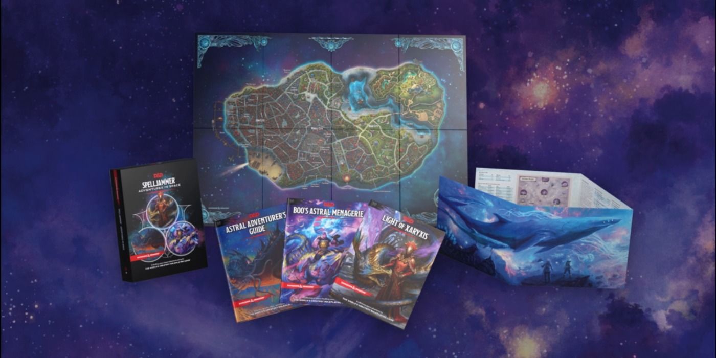 Everything Included In D&D's Spelljammer: Adventures In Space Boxset