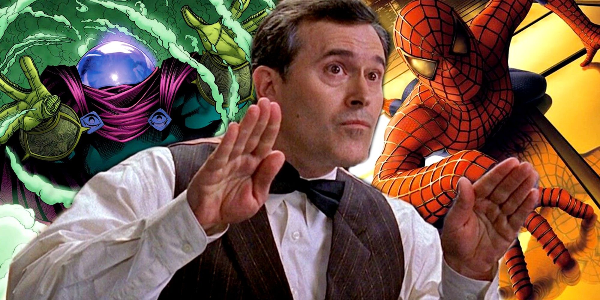 Bruce Campbell Debunks Mysterio In Raimi's Spider-Man 4 Reports