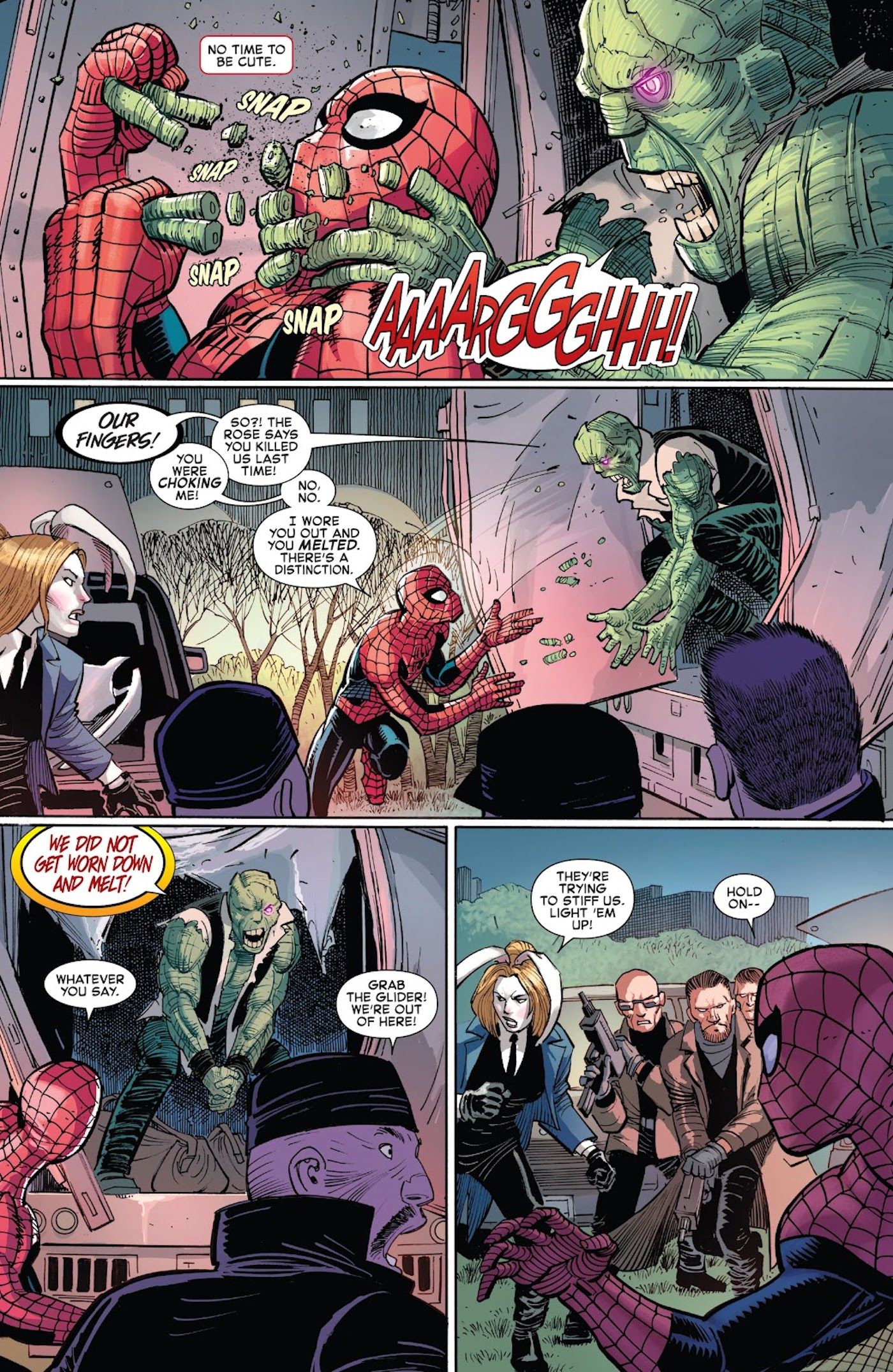 Spider-Man Fights Digger