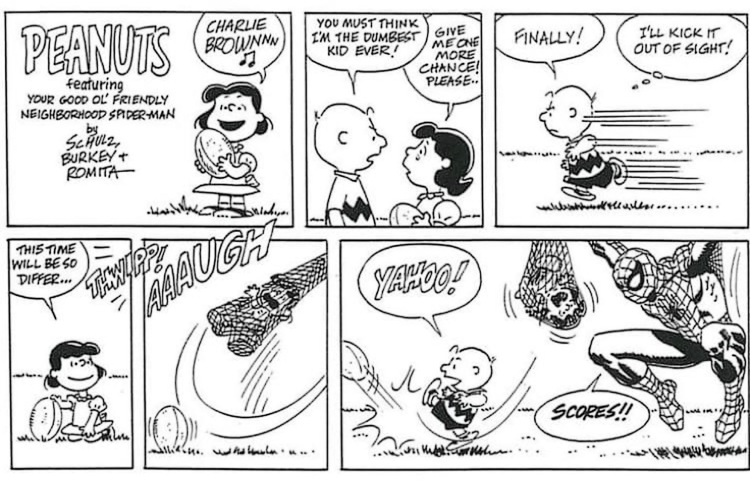 Charlie Brown Finally Kicked the Football in a Bizarre Marvel Crossover