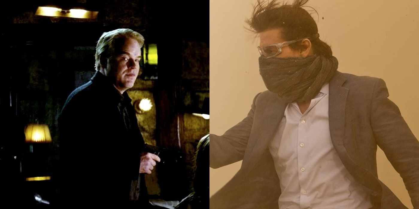 Split image of Owen in Mission Impossible III and Ethan in Mission Impossible - Ghost Protocol