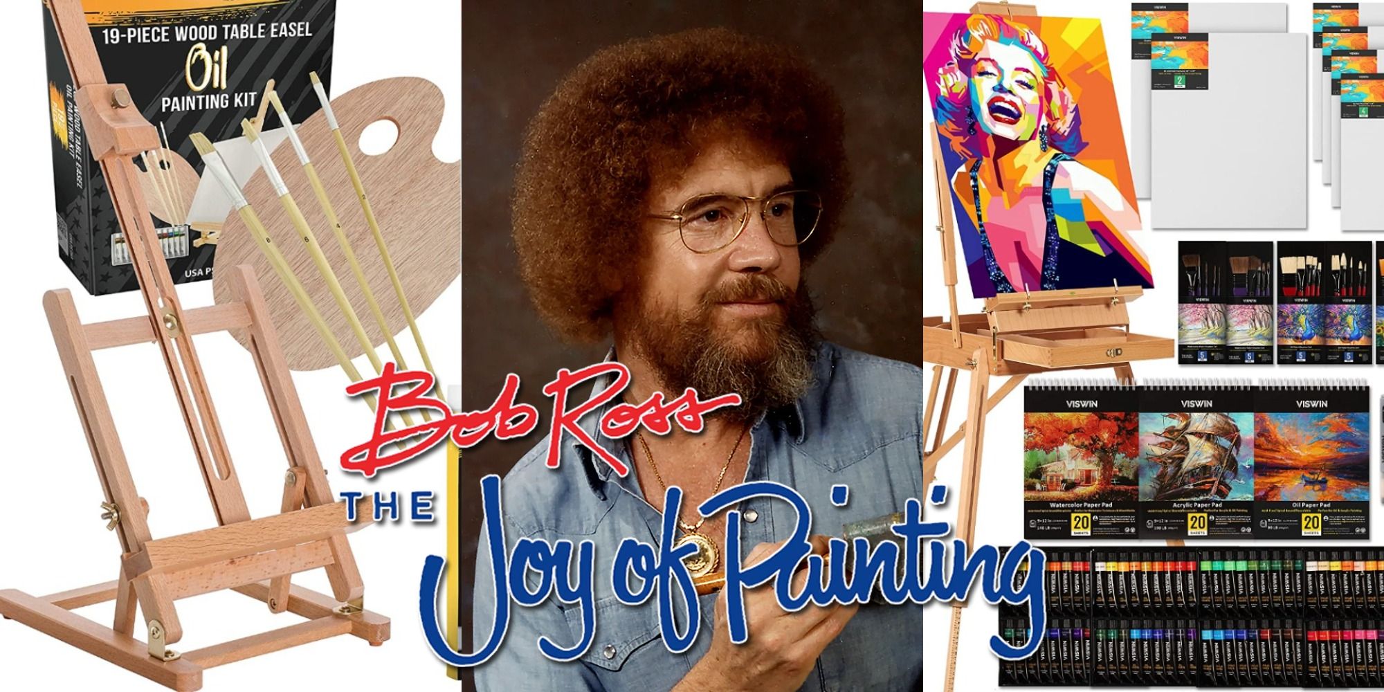 Bobross Painting Supplies 19 Piece Flagship Master Paint Set - the Joy