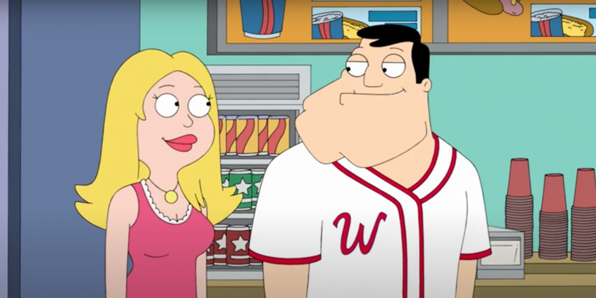 Stan talking to Francine