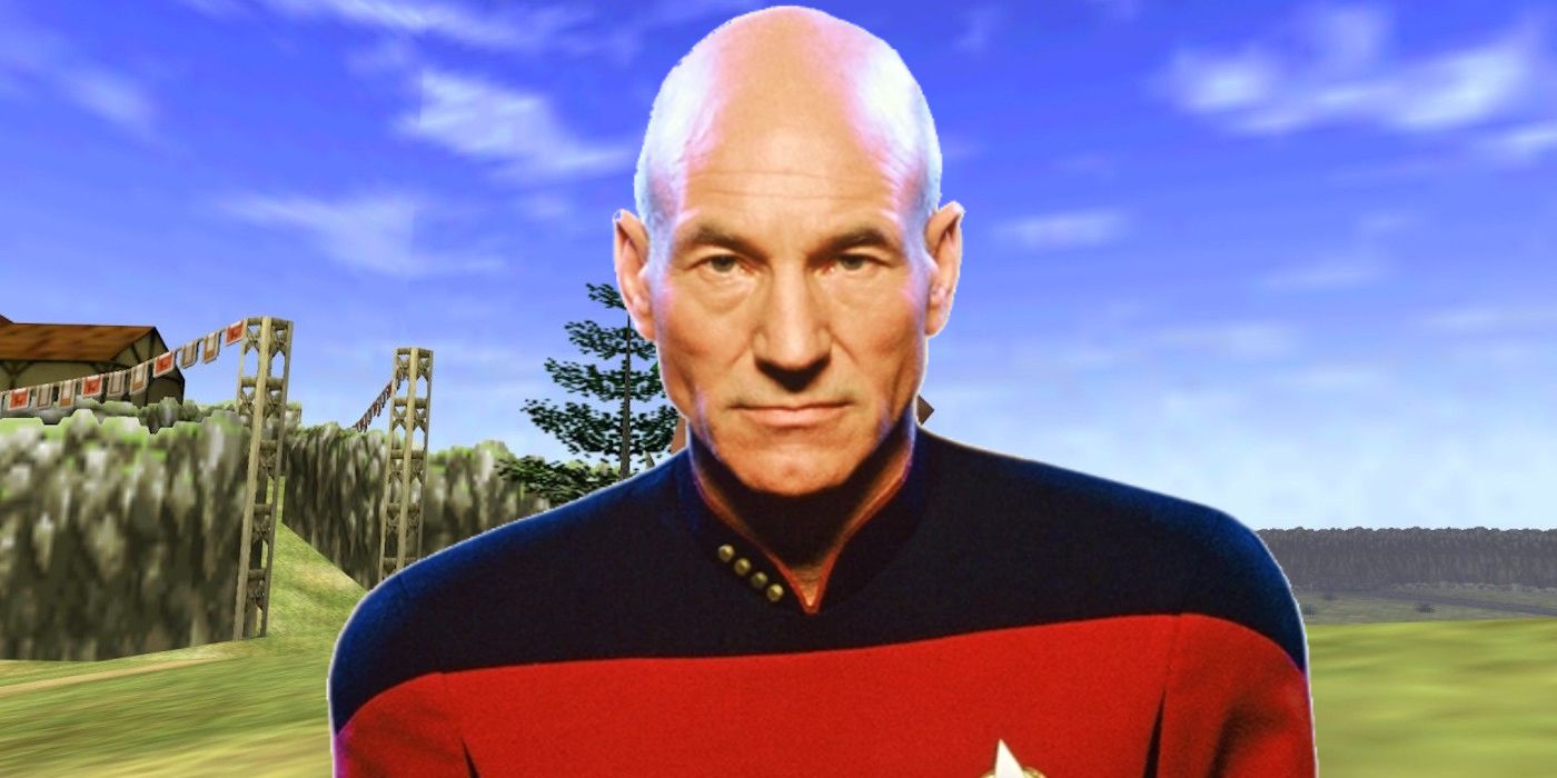 Star Trek’s Picard in Ocarina of Time