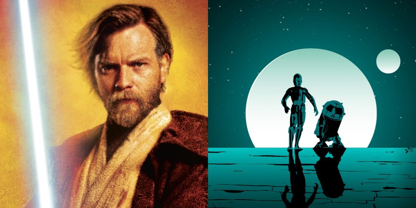 Two pieces of cover art showing must-read Star Wars books