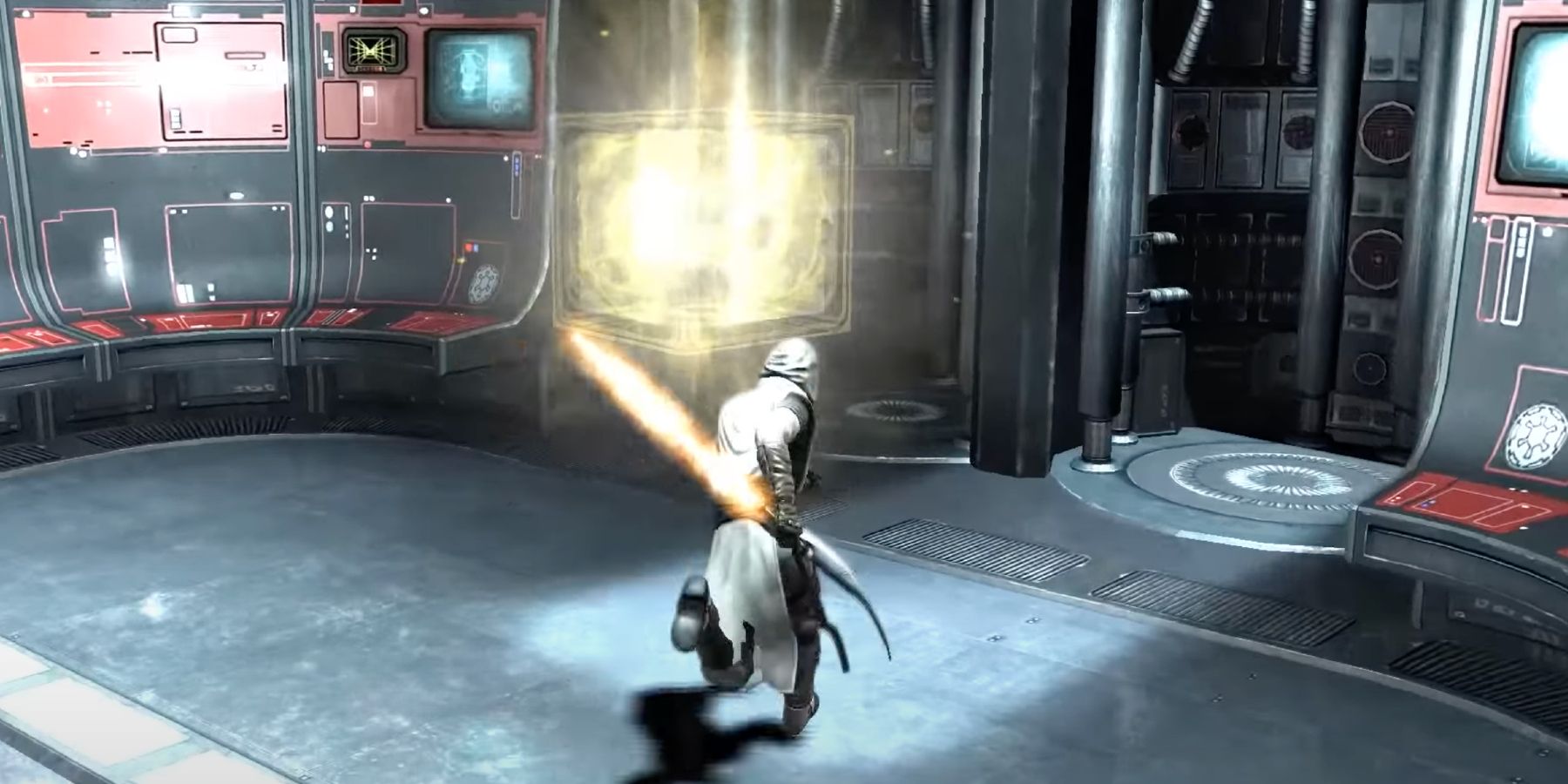 Star Wars Force Unleashed Every Holocron Location in The Death Star Hangar Walkway