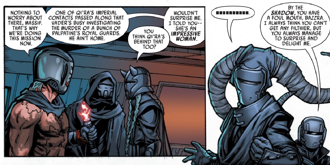 Star Wars Knights of Ren cursing