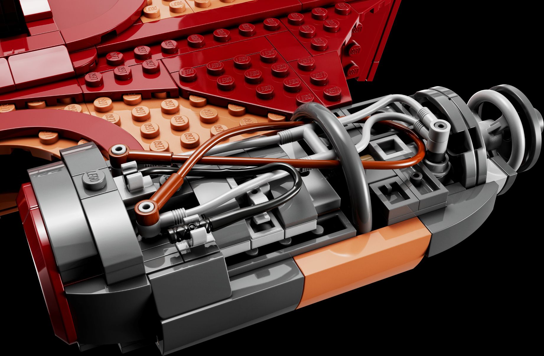 Star Wars Luke Landspeeder LEGO Turbine