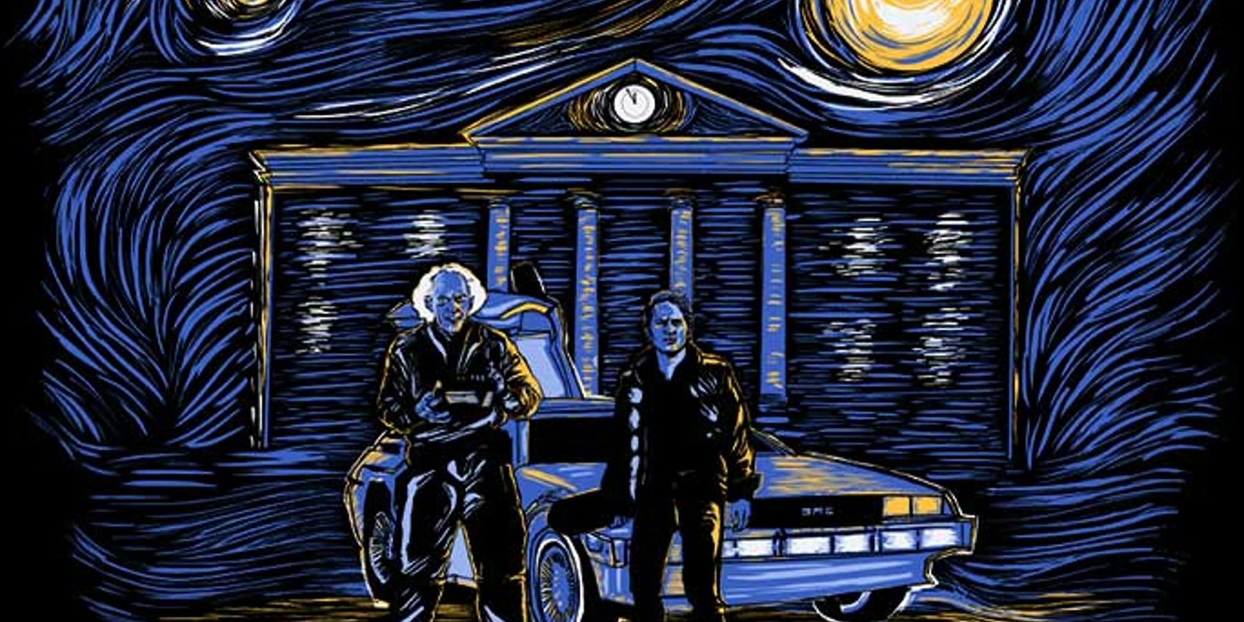 Starry Future Back to the Future Fan Art