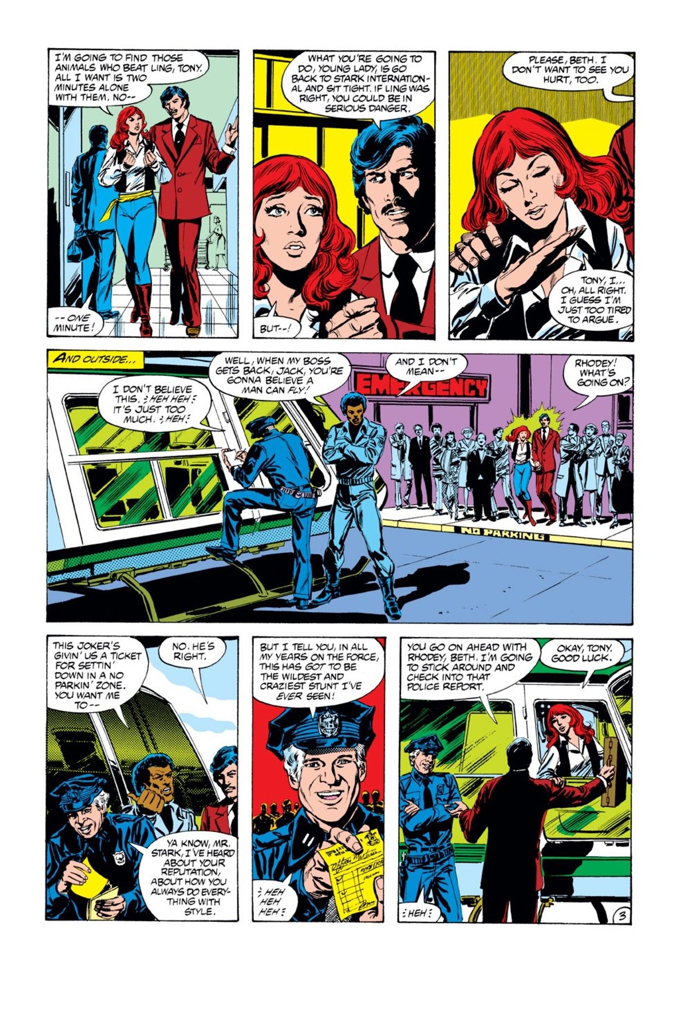 Steve Martin and Iron Man crossover full panels