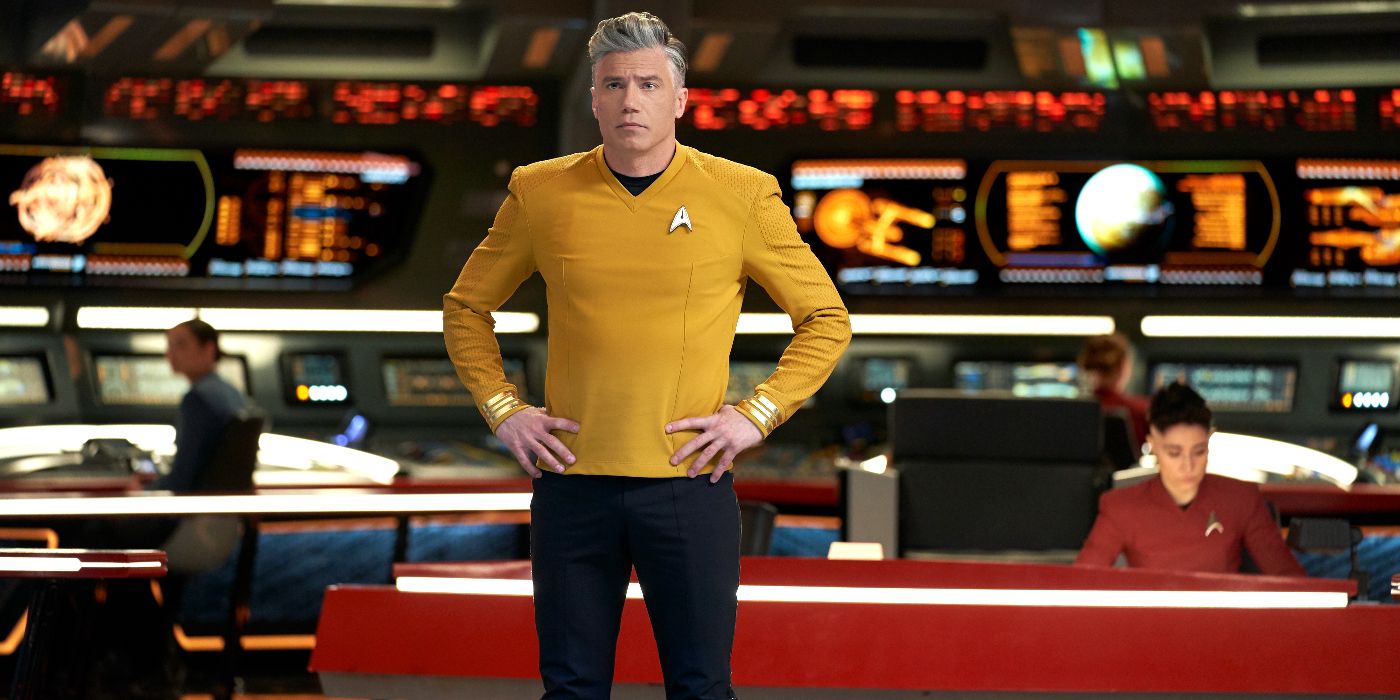 Strange New Worlds Captain Christopher Pike