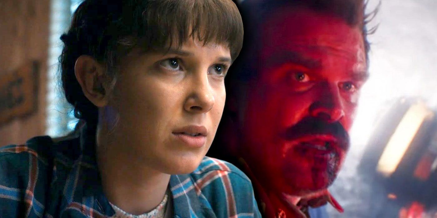 Montage of Eleven and Hopper from Stranger Things.