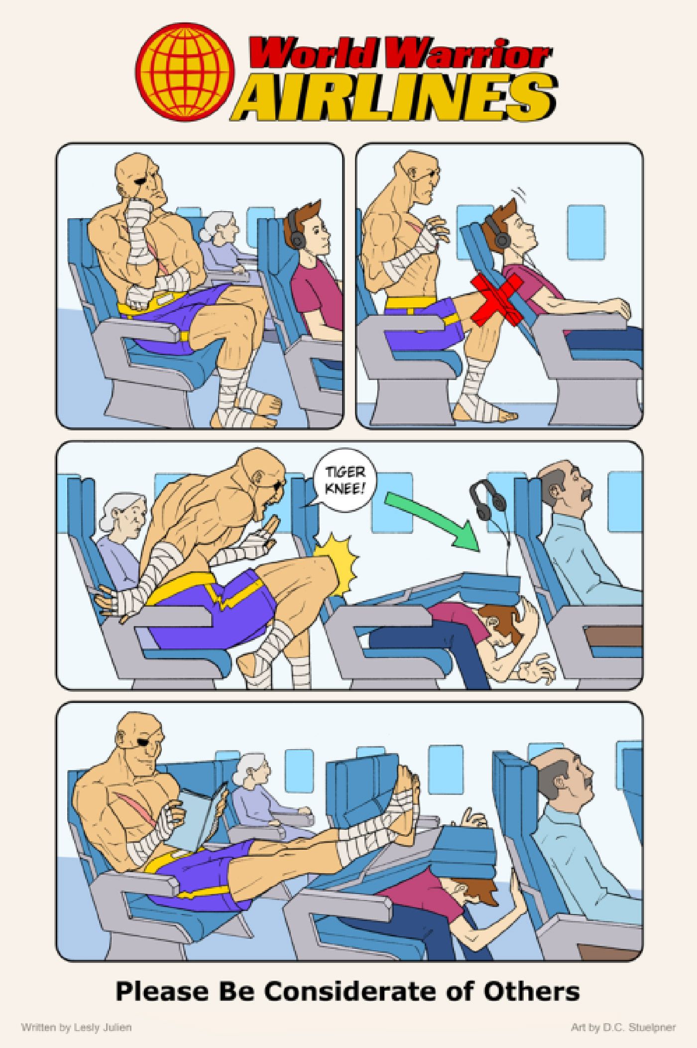 Street Fighter Memes Airlines