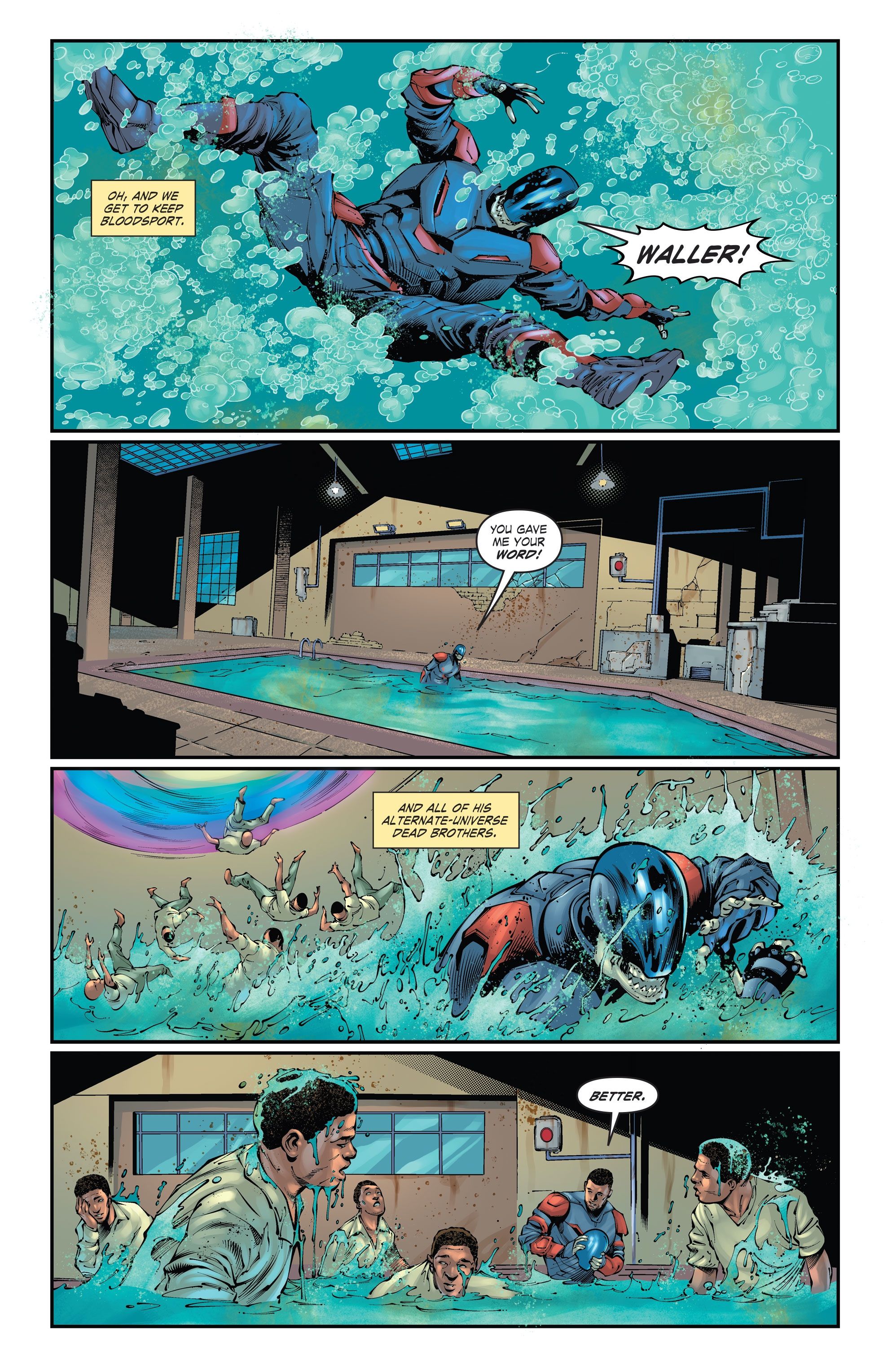 Bloodsport returns to Earth-0