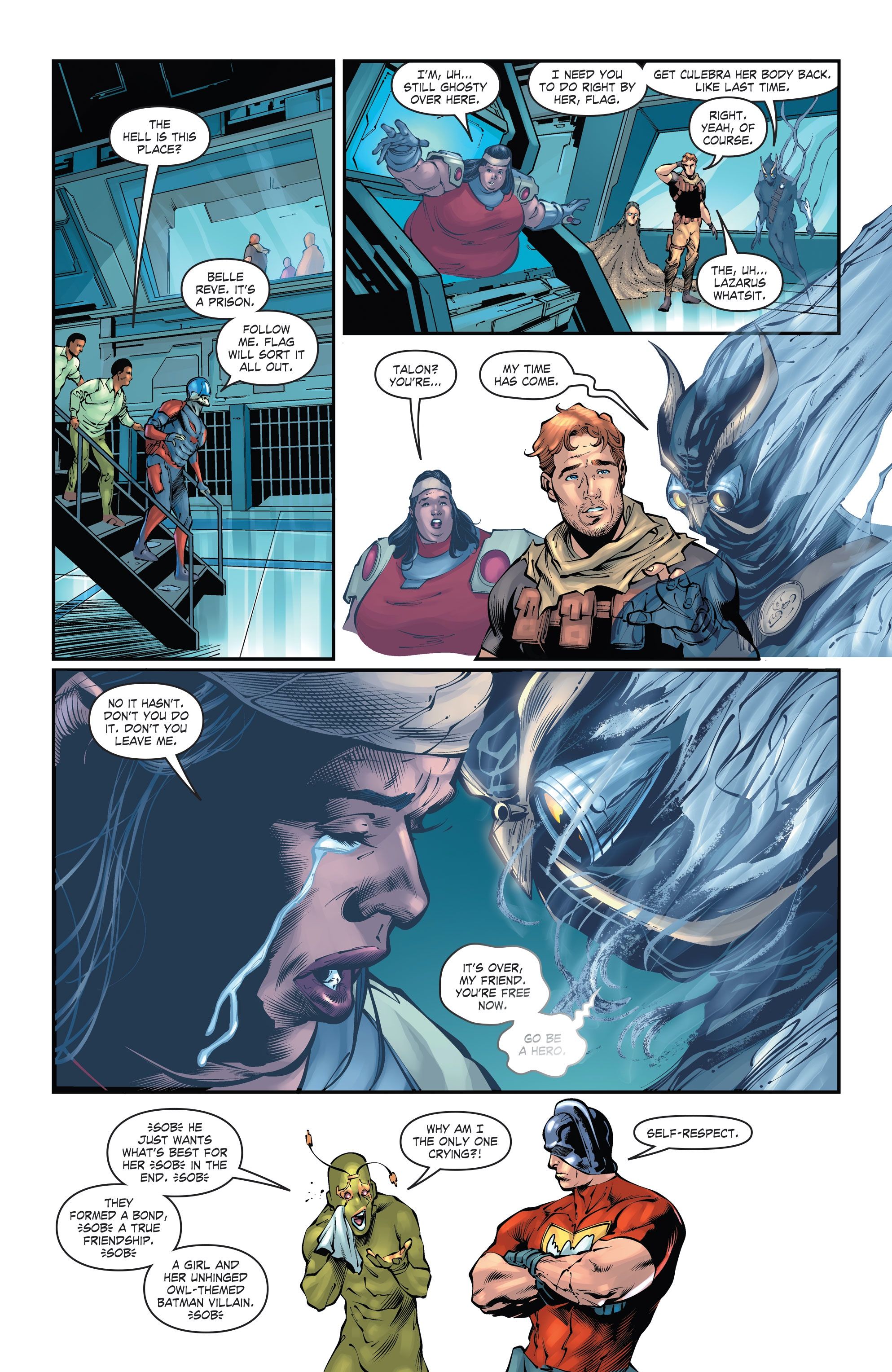 Talon disappears