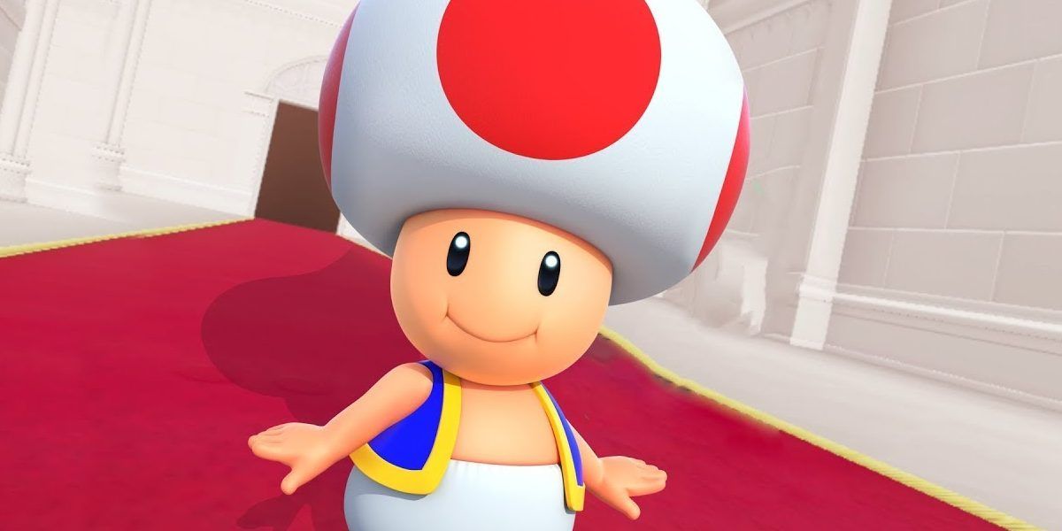 Toad in Super Mario Odyssey