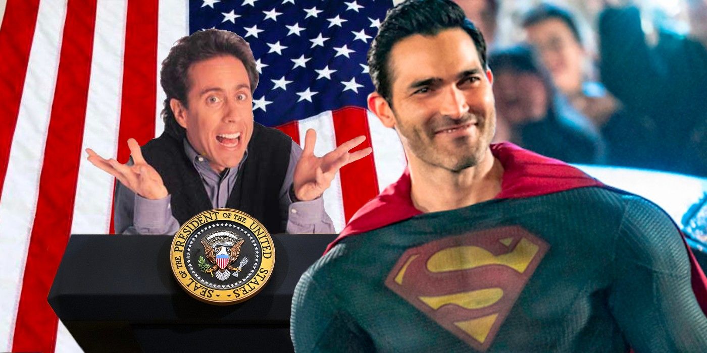 Superman Lois President Jerry Seinfeld