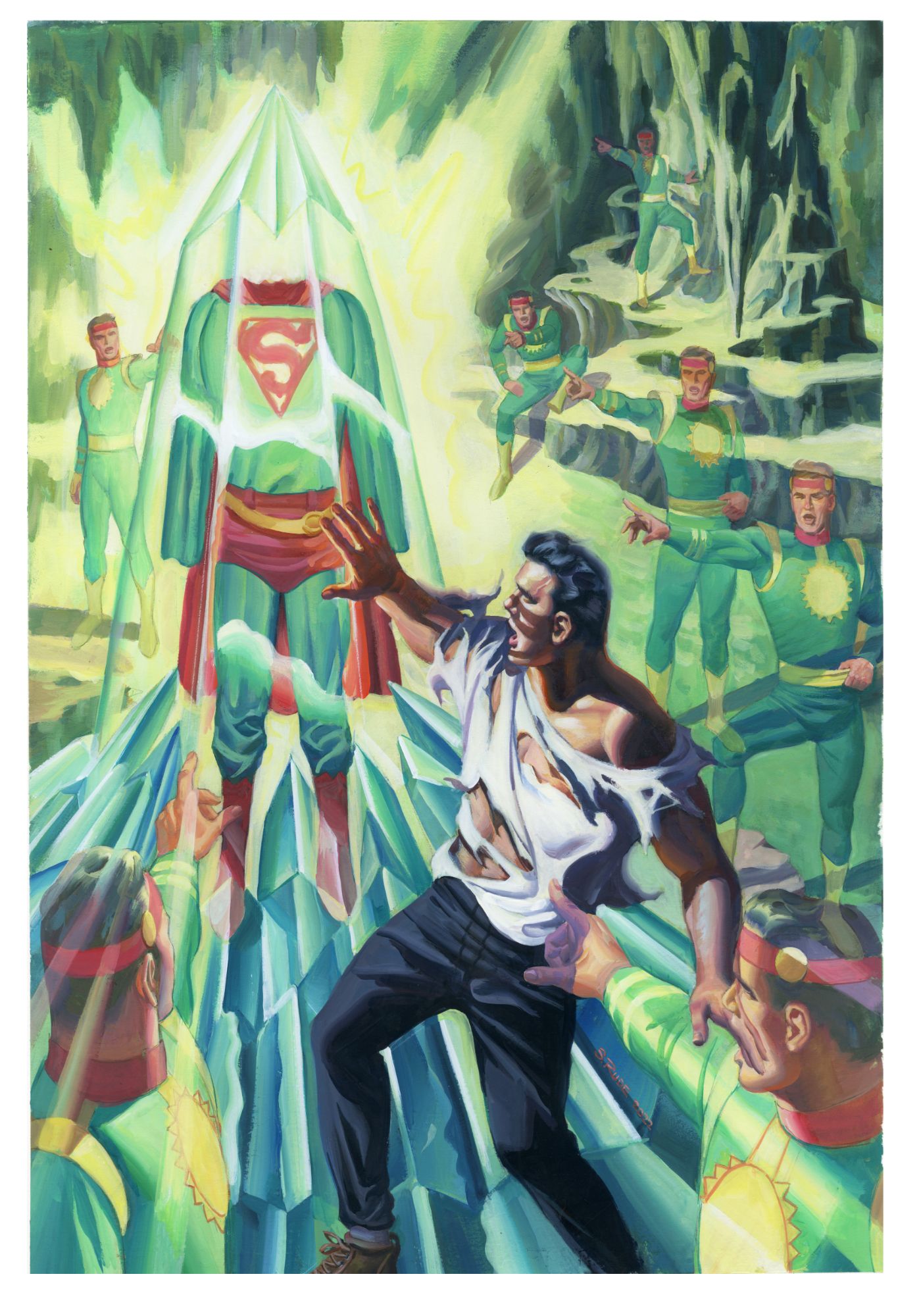 Superman Space Age Open to Order Variant