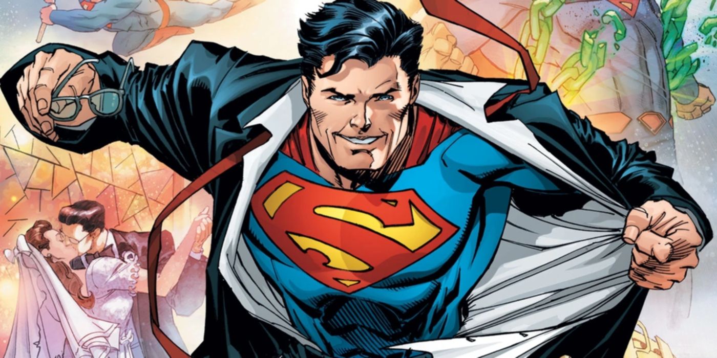 Superman and Clark Kent DC Comics