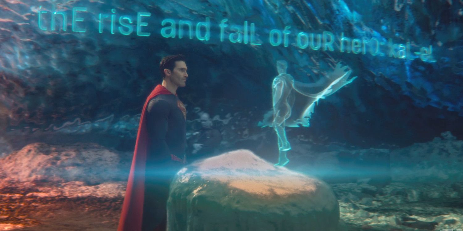 Superman and Lois Bizarro Superman Museum In Fortress of Solitude