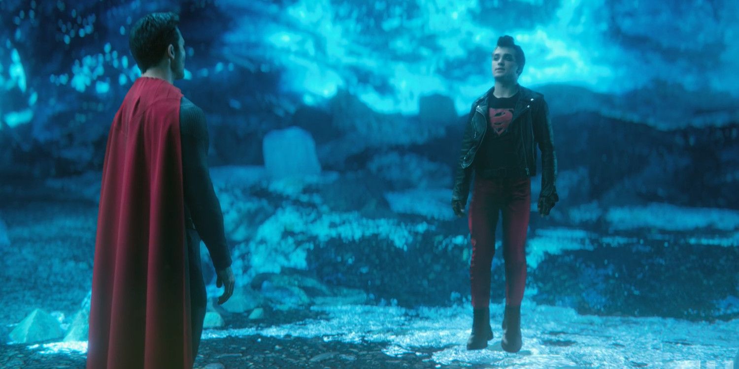 Superman and Lois Clark Meets Jon-El Bizarro Superboy