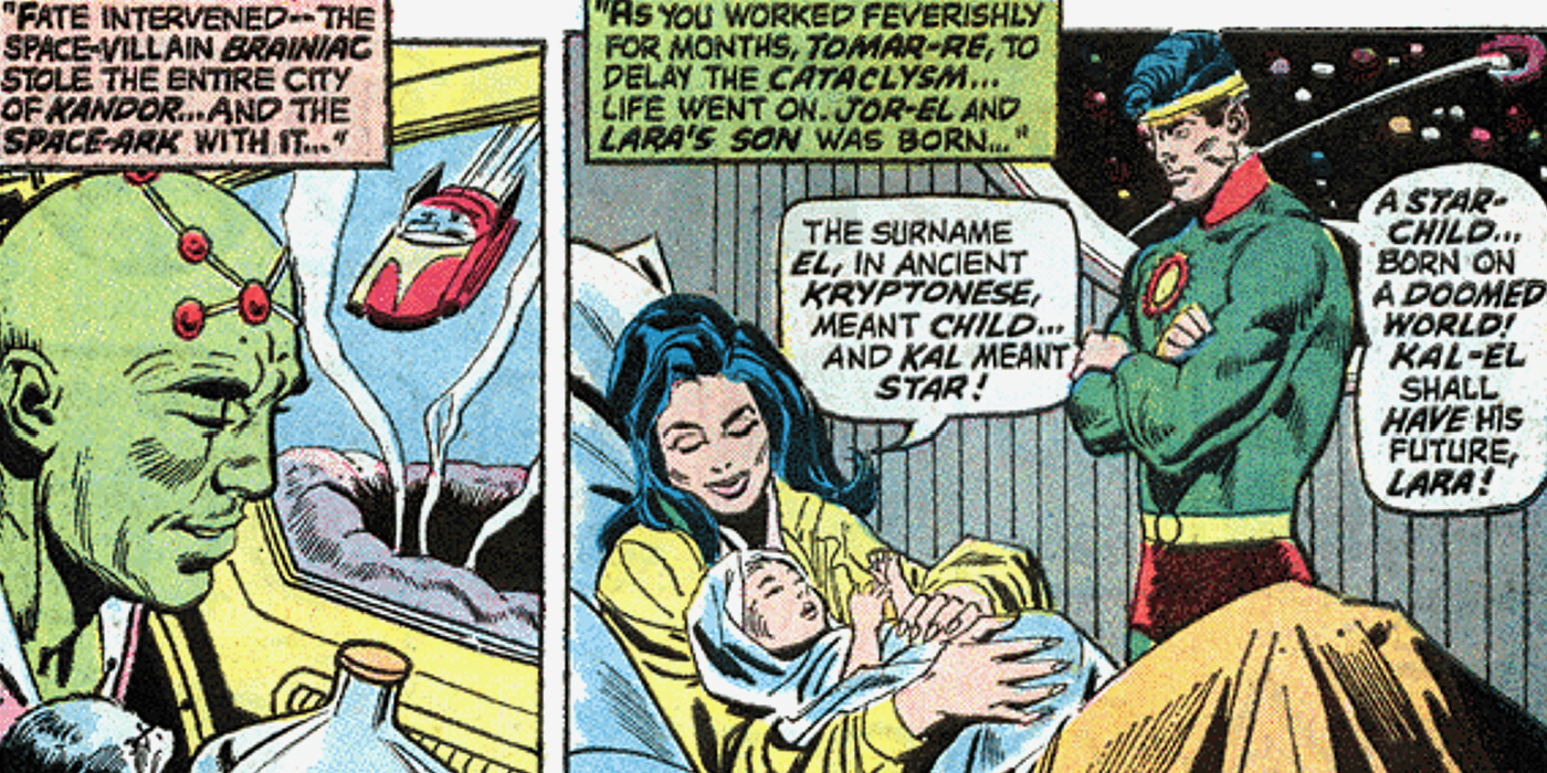 Superman name meaning kal-el comic
