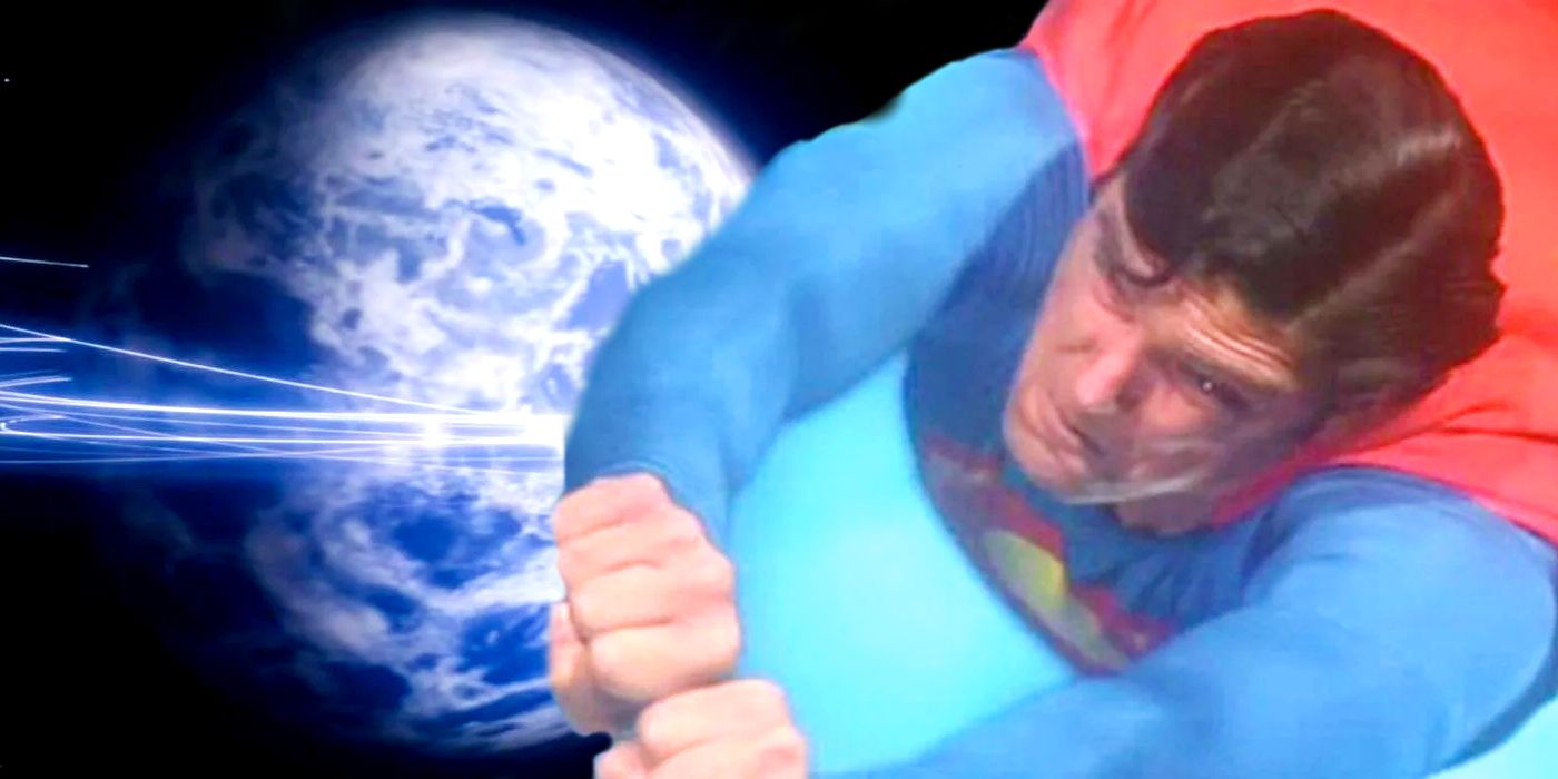 can superman travel back in time