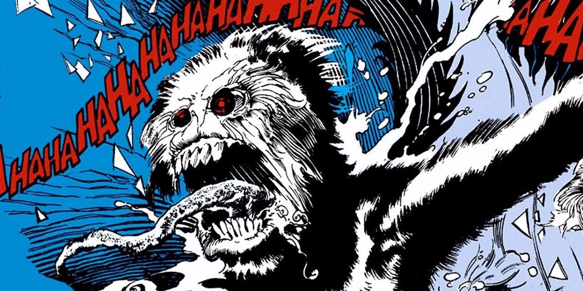 Kamara laughs hysterically from Swamp Thing