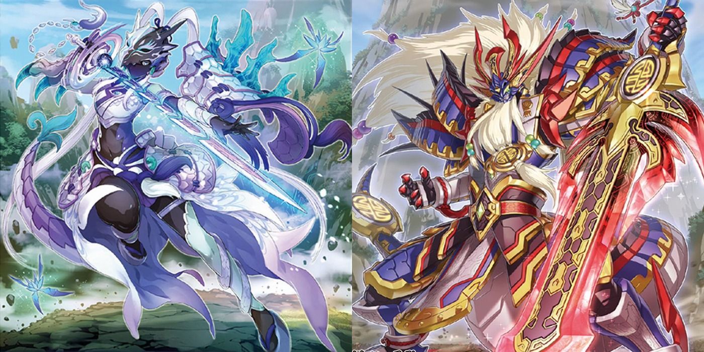 Two Swordsoul Monsters in Yu-Gi-Oh
