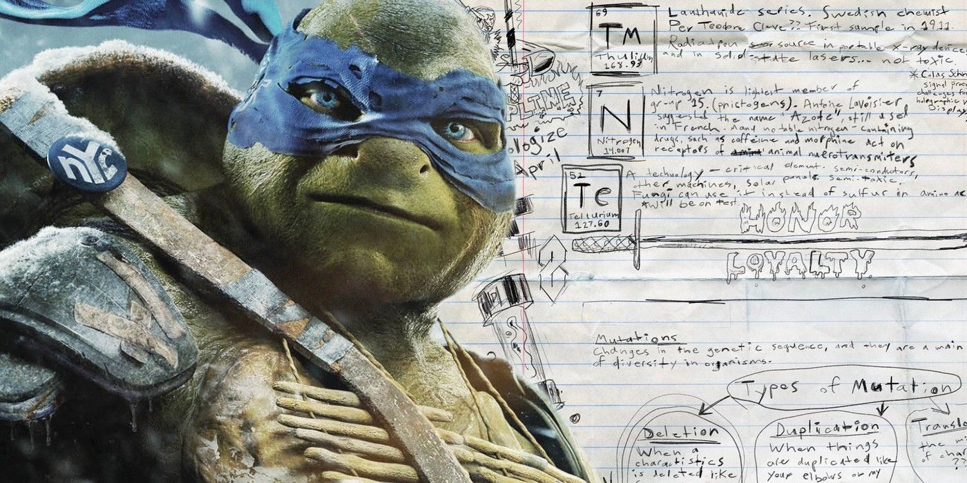 TMNT Reboot Movie with Leonardo's Notes