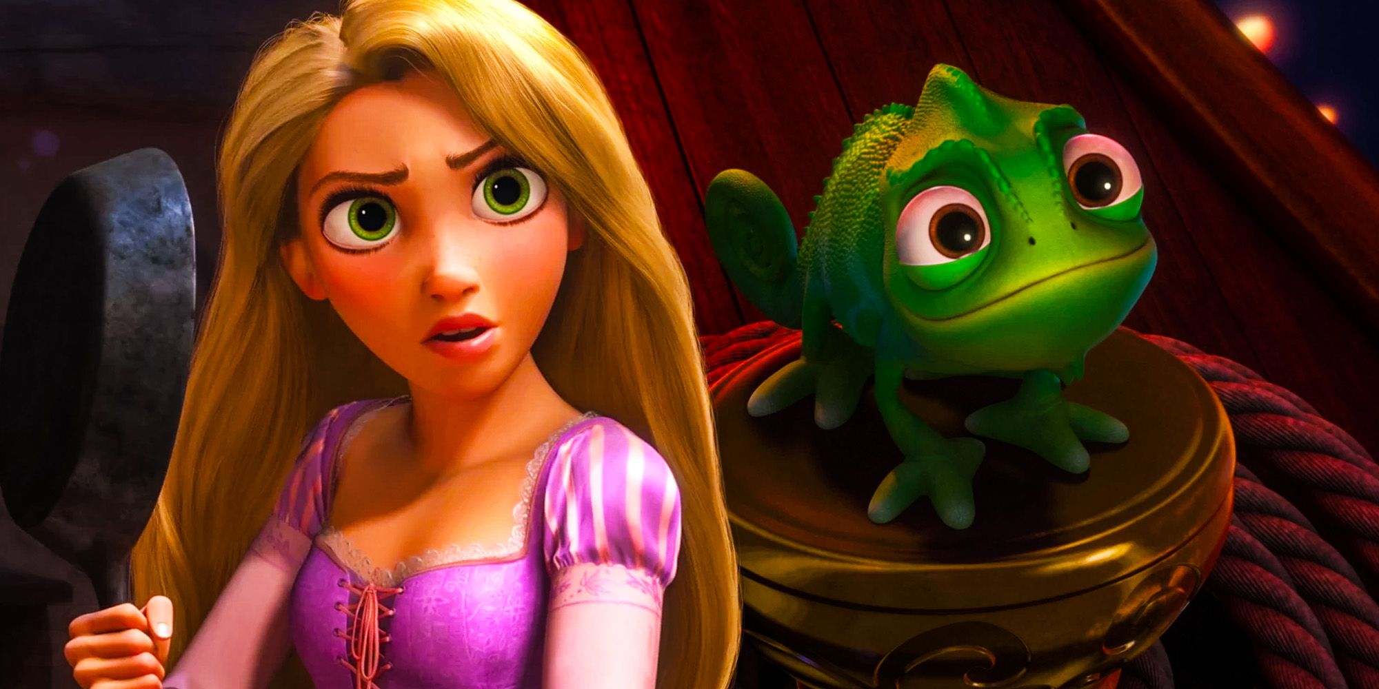 Tangled How Rapunzel Found Pascal Dark Disney Backstory Explained