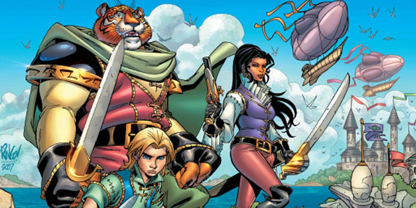 Tellos comic book cover.