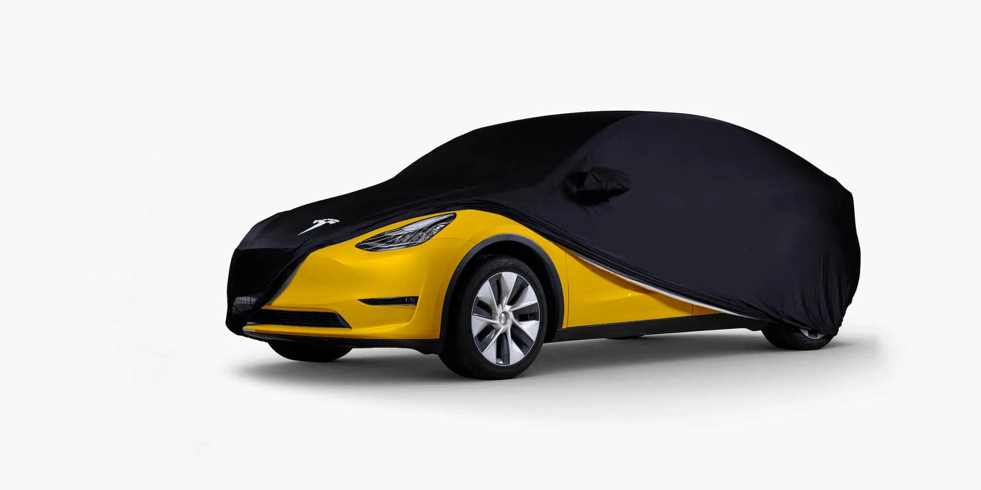 Telsa RoboTaxi based on Taxi Cab Yellow Tesla Model 3