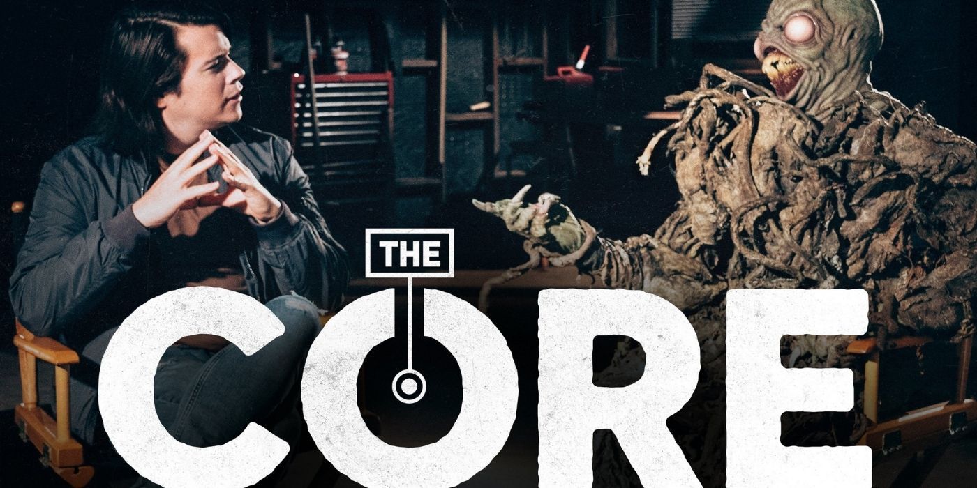 The Core Shudder talk show poster