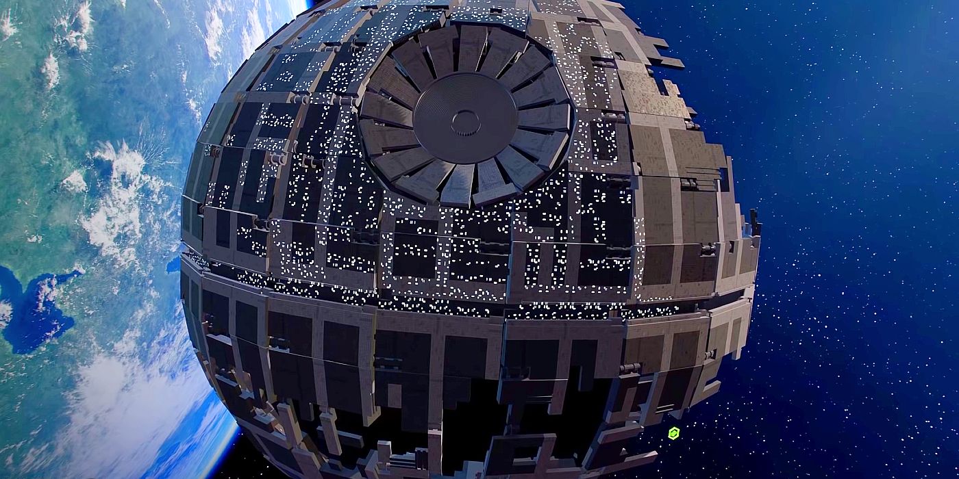 The Death Star II From Return of the Jedi
