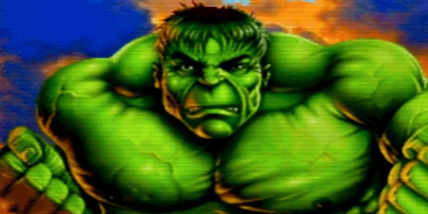 The Incredible Hulk Game Boy Advance Loading Screen Art
