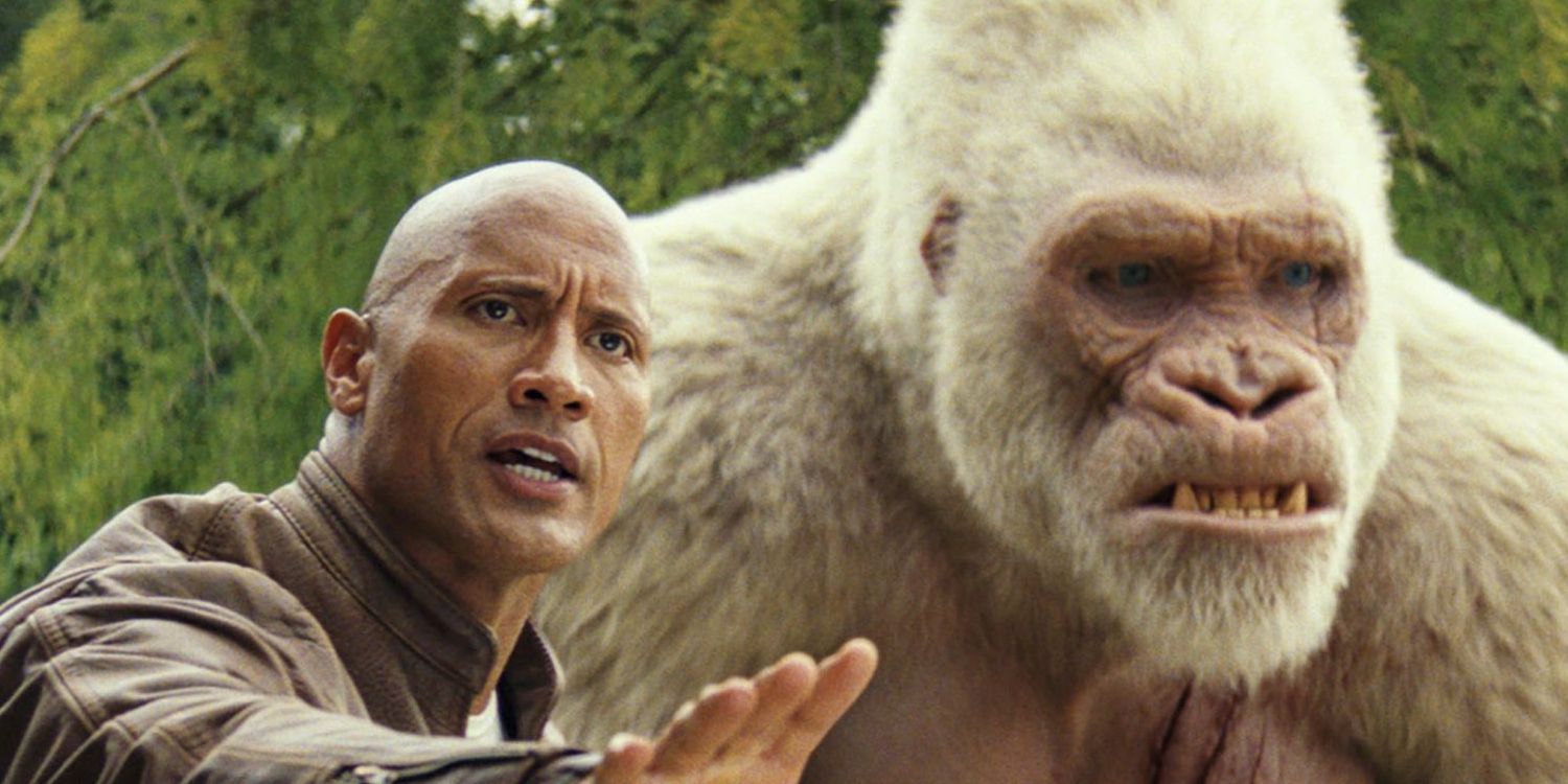 The Rock in Rampage (2018)