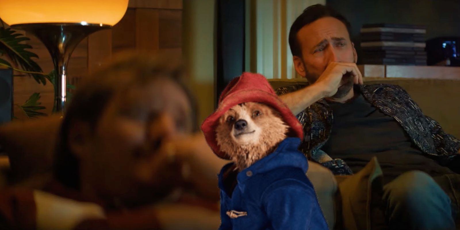 The Unbearable Weight of Massive Talent clip Nicolas Cage and Pedro Pascal with Paddington 2