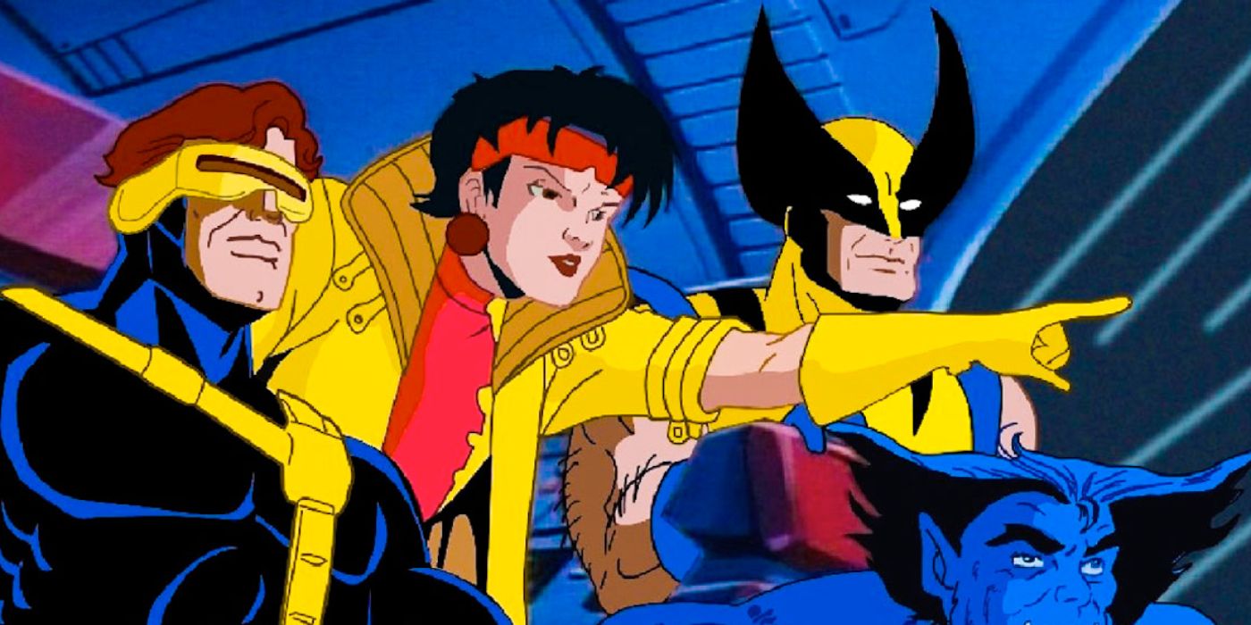 The X-Men as seen in their 90s cartoon