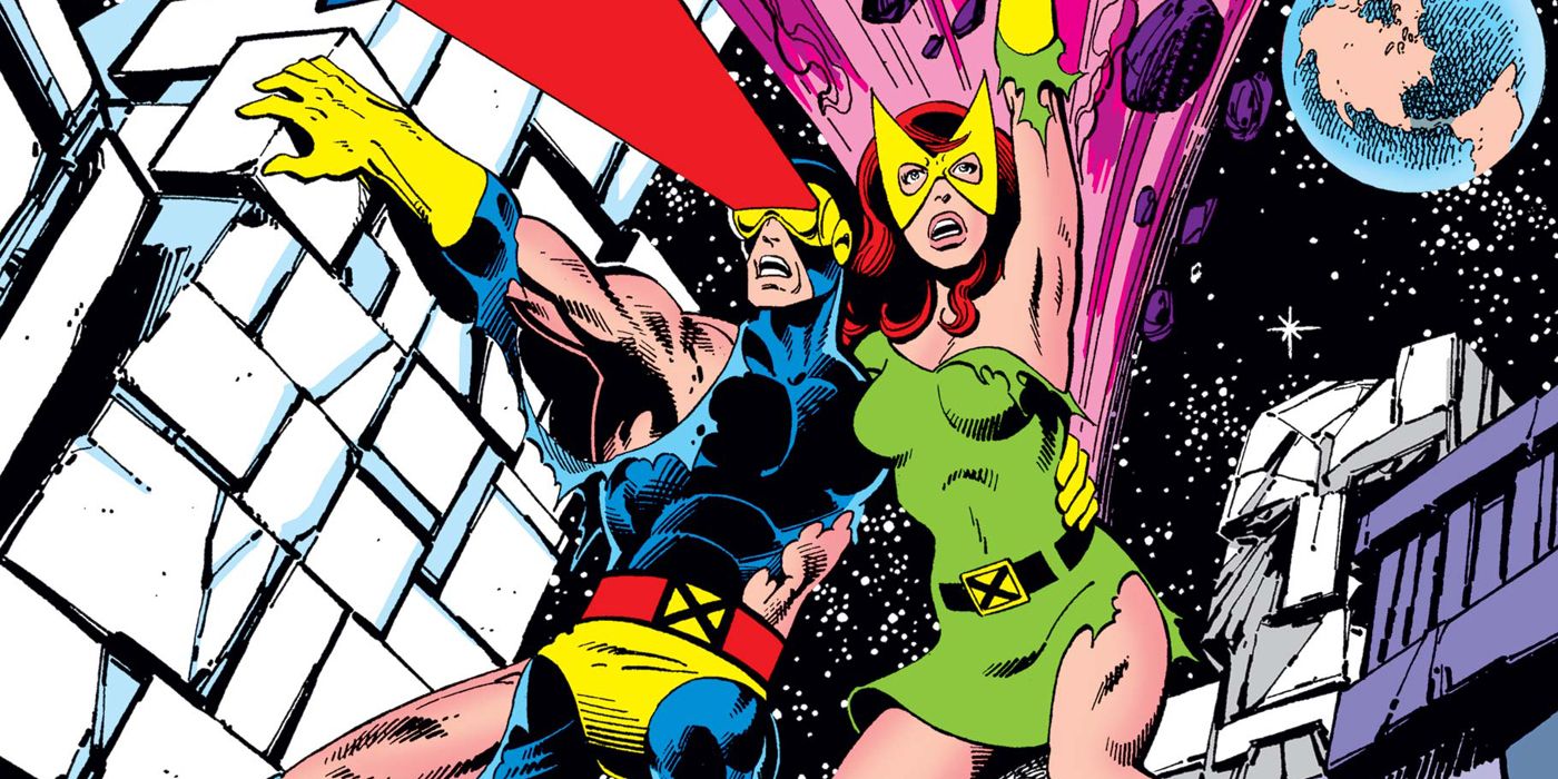 The death of Jean Grey comic cover