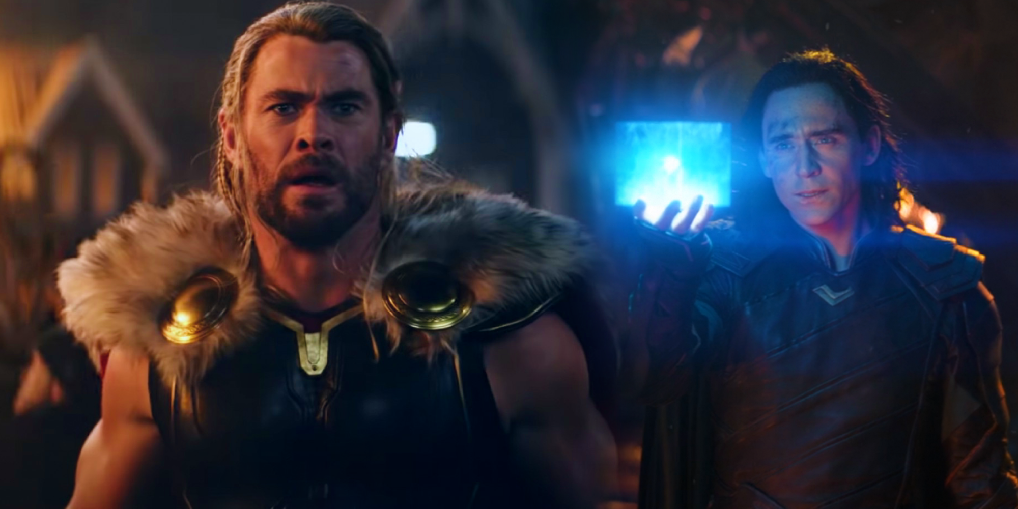 Thor Love And Thunder Thor Reaction To Jane And Loki Holding Tesseract Infinity War