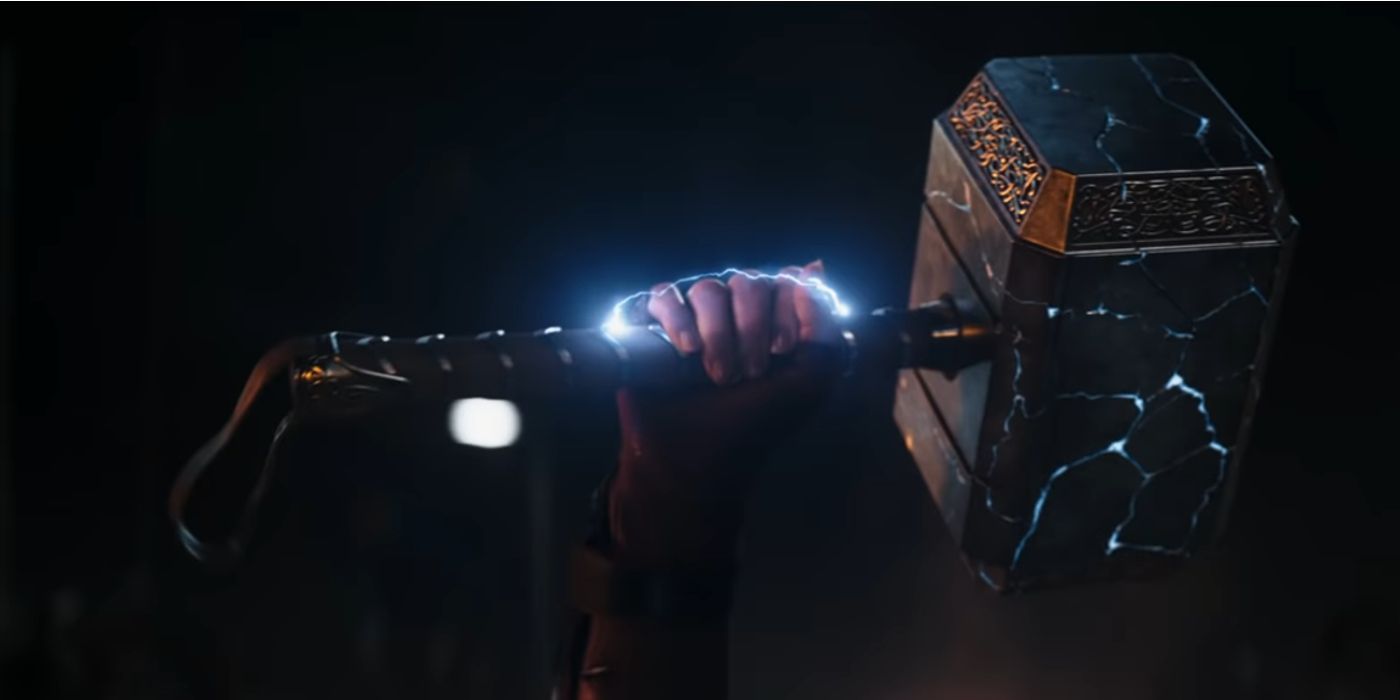 Who Catches Mjolnir In Thor Love And Thunders Trailer