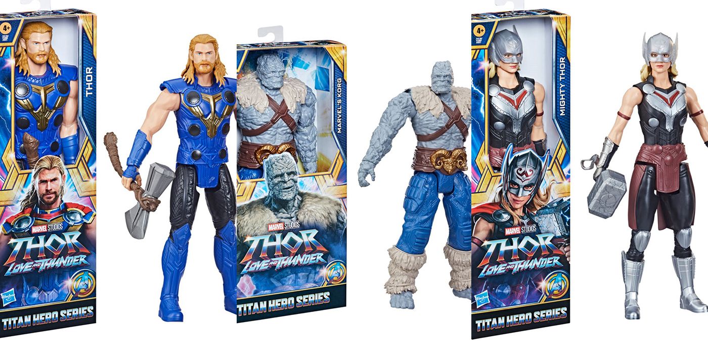 Thor Love and Thunder Deluxe Action Figures