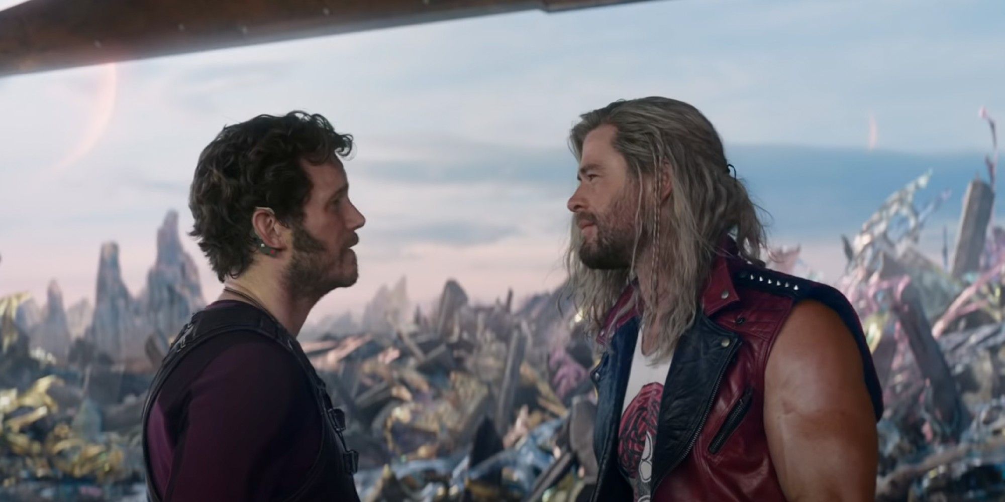 Thor and Star-Lord in Thor Love and Thunder