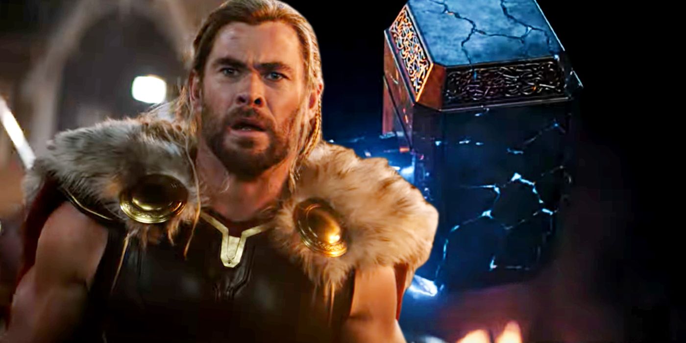 Thor Love and Thunder Trailer Chris Hemsworth Mjolnir
