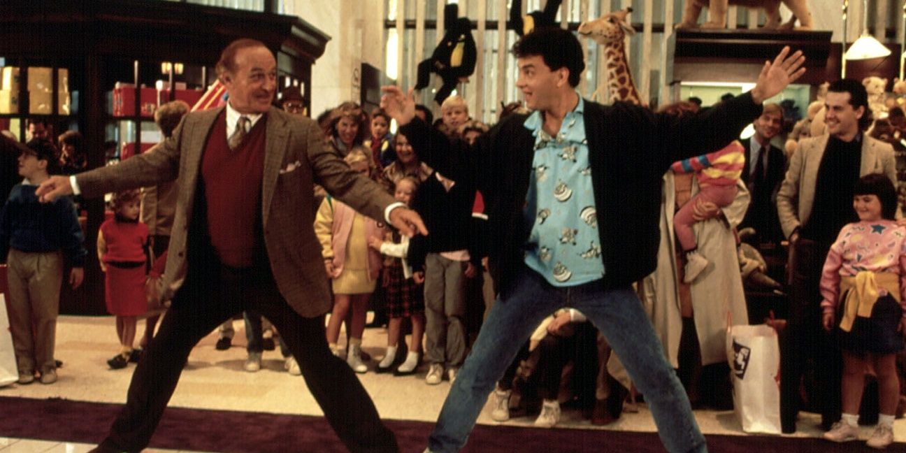 Tom Hanks dançando em Big (1988)